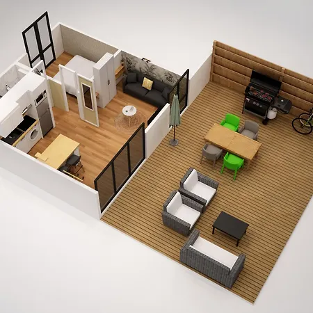 Appartement Le Vue Lac-2 Velos-village Nature De 70ha! Avec Piscines Et Animations